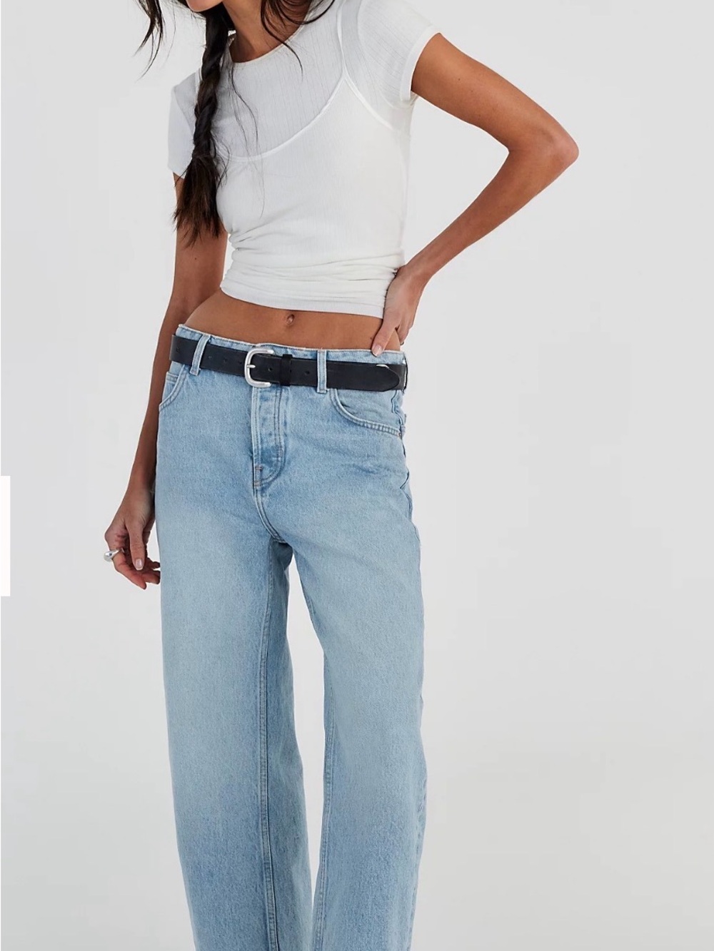 We the Free Deep Trance Dropped Boyfriend Jeans-Sweet Dreams NWT